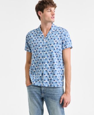 Sun + Stone - Men's Sisler Short-Sleeve Camp Shirt