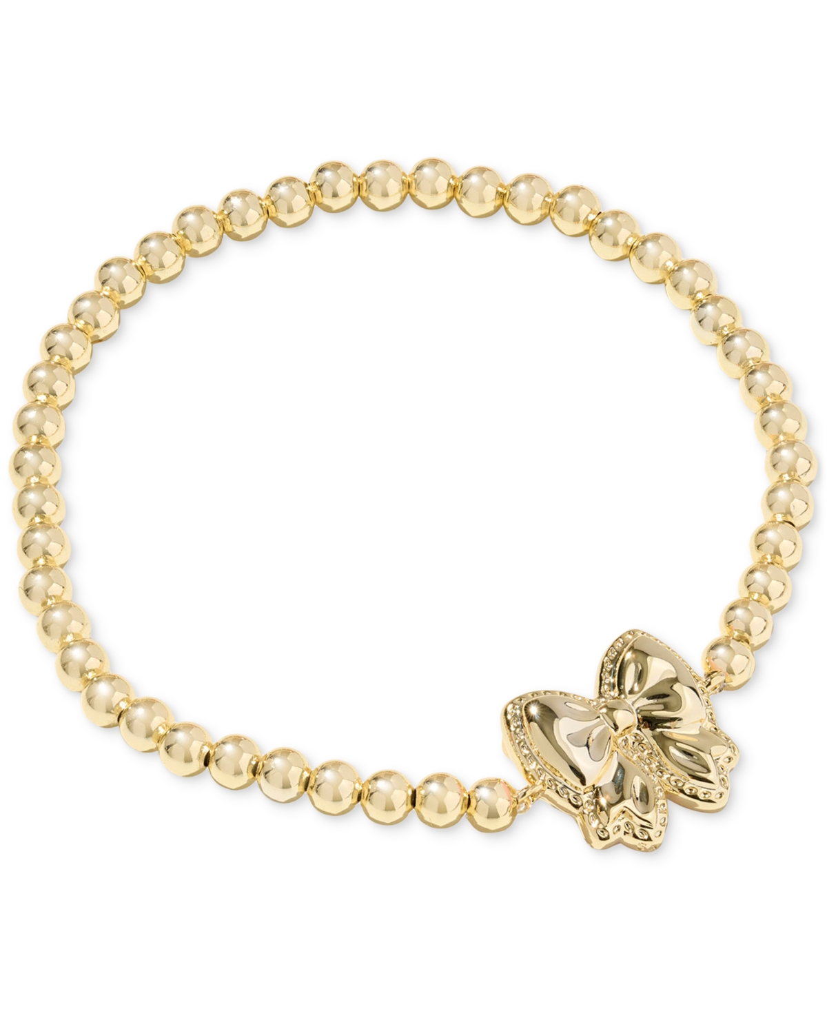 Kendra Scott Haley Bow Stretch Bracelet In White