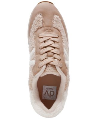 Women's Joque A Cozy Lace-Up Retro Sneakers