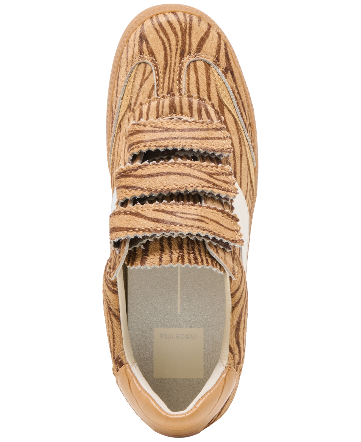 Dolce Vita Women's Notice Velcro Strap Low Profile Sneakers In Brown