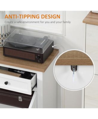 Buffet Cabinet with 2 Storage Drawers and Cabinet,