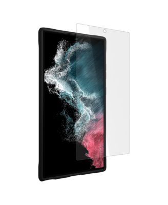 Protection Pack Tough Case and Glass Screen Protector for Samsung Galaxy S23 Ultra