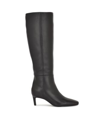 Nine West Women's Caddy Tall Kitten Heel Boots