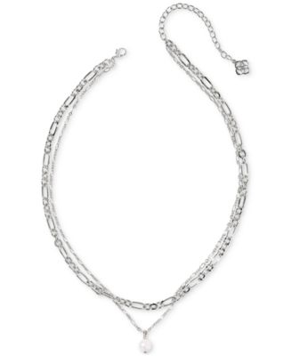Ashton Multi Strand Necklace, 16" + 3" extender
