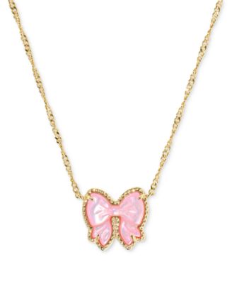 Kendra Scott - Haley Bow Short Pendant Necklace