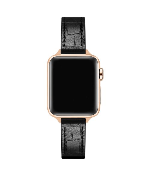 Ремешок для часов Posh Tech Carmen Skinny Croc Leather Band for Apple Watch