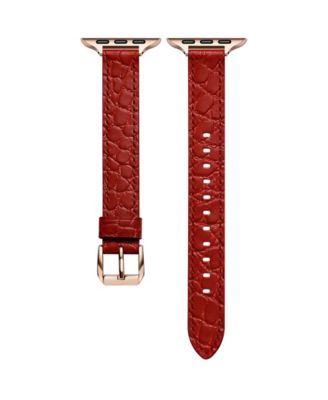 Cleo Skinny Croc Leather Band for Apple Watch
