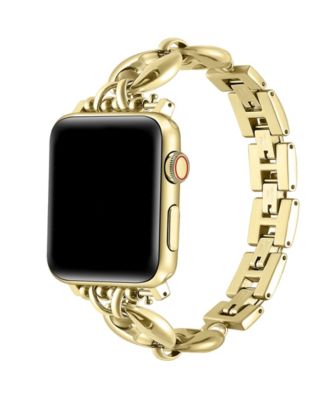 Poppy Stainless Steel Link Band for Apple Watch
