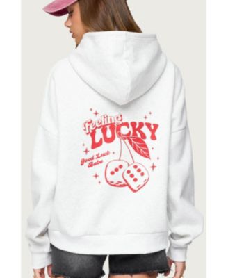 Women's Feeling Lucky Oversized Hoodie