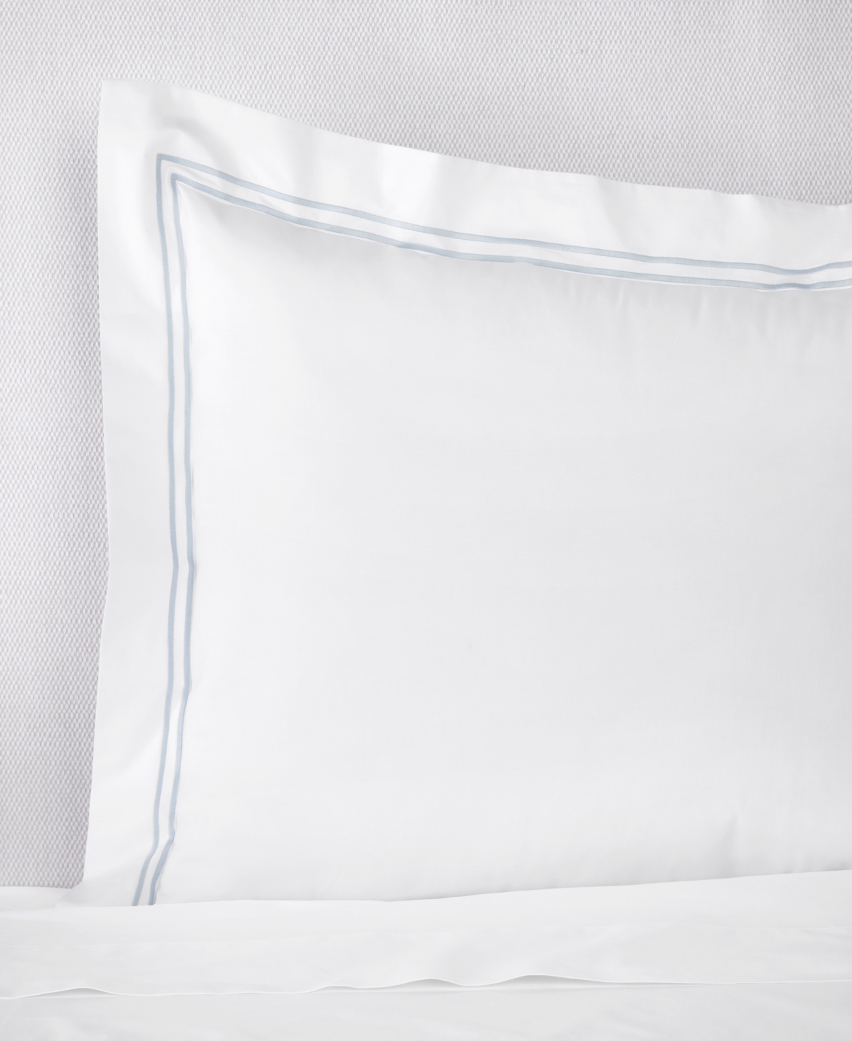 Sferra Grande Hotel Cotton Sham, Standard In Blue