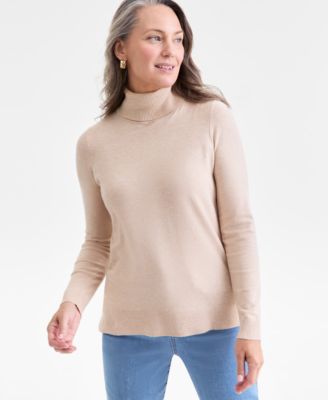 Women's Long-Sleeve Turtleneck Sweater