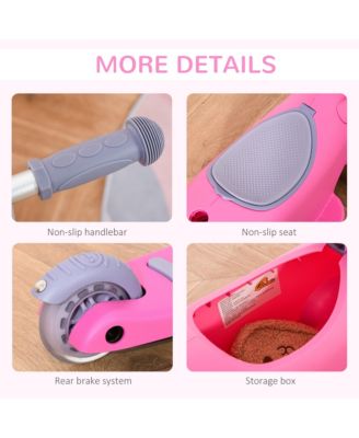 3-in-1 Kids Scooter, Ride-on Sliding Car & Push Walker for 2-6 years,