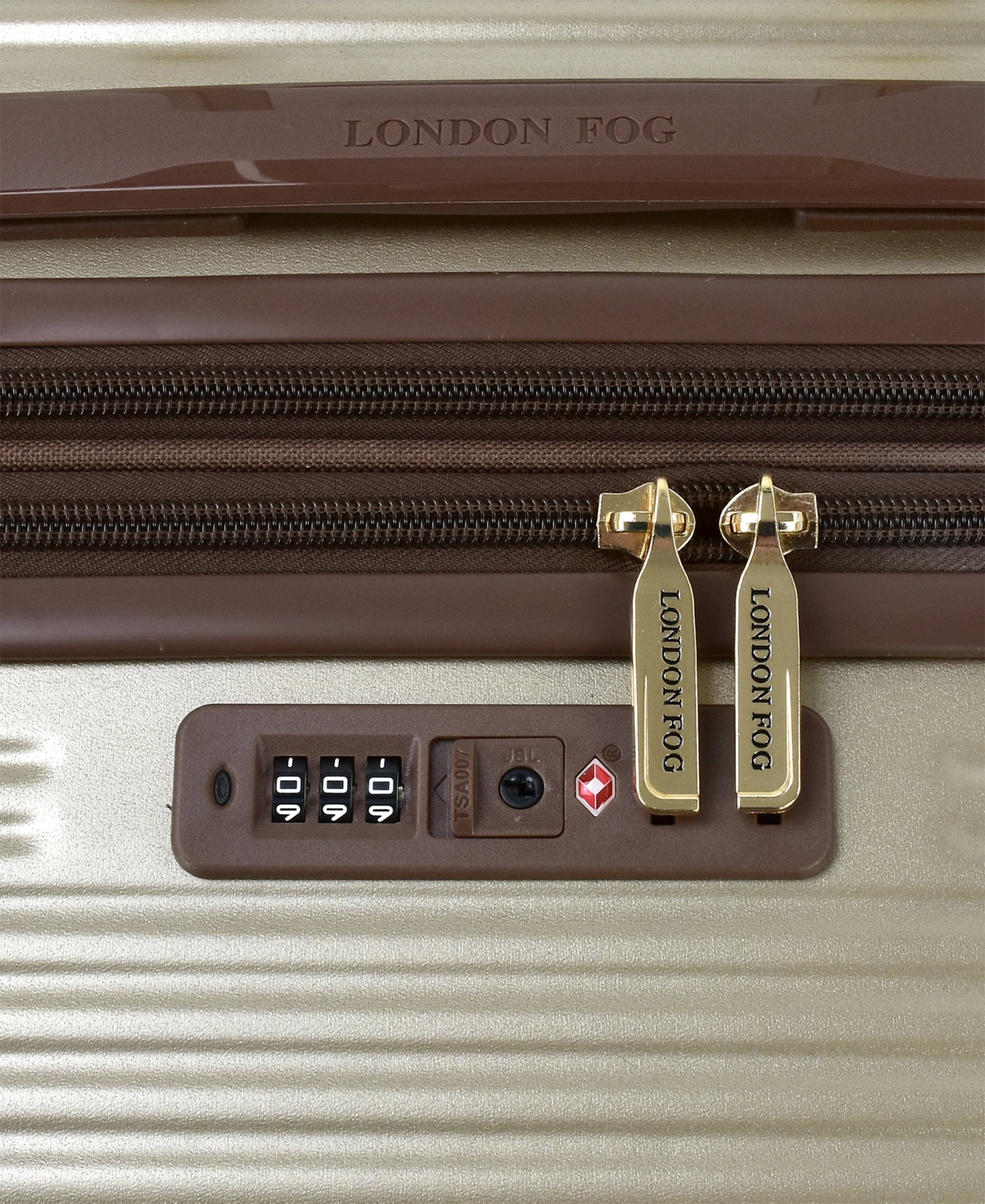 London Fog Brentwood Iv 20" Expandable Spinner Carry-on Hardside In Brown