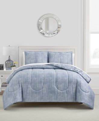 Macy's Leah Damask 3-Pc. Comforter Sets
