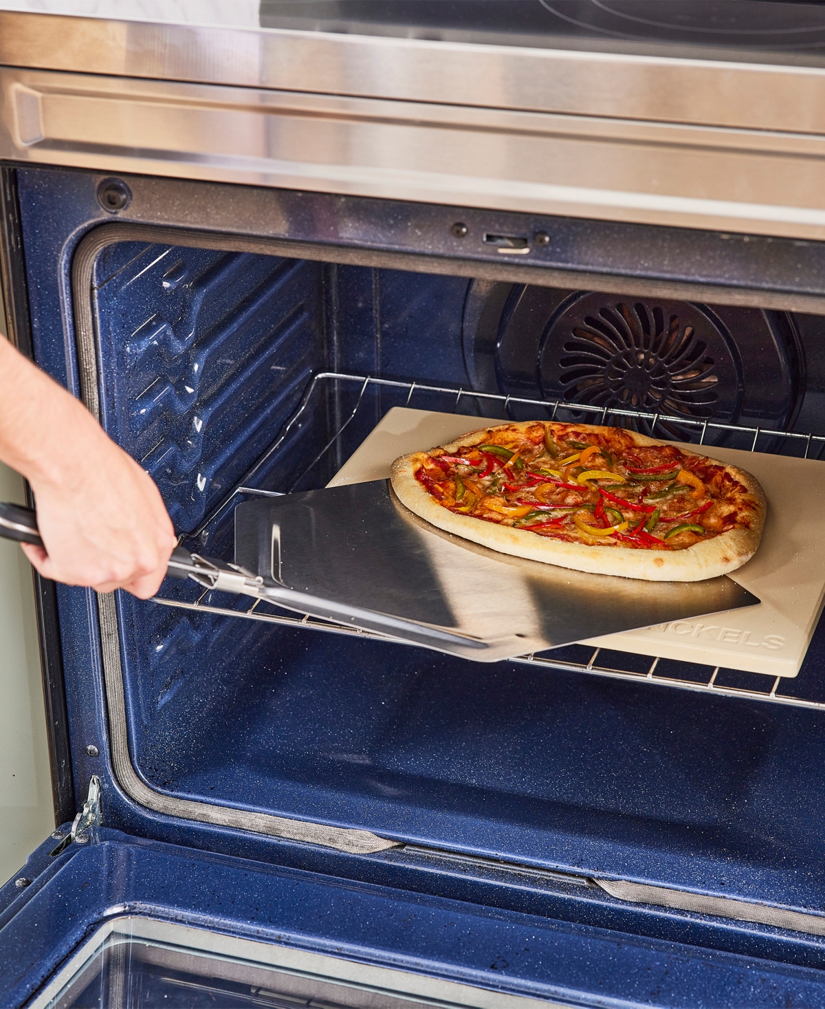 Henckels Bbq Stainless Steel Pizza Peel In Silver