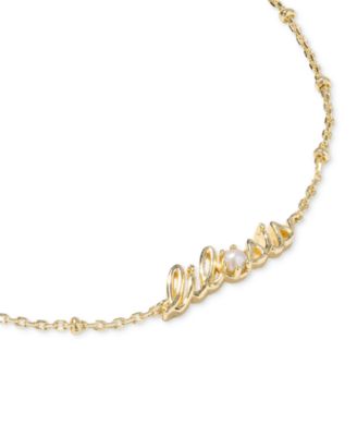 Lil Sis Delicate Chain Bracelet