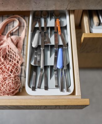 DrawerStore Large Tiered Cutlery Organizer