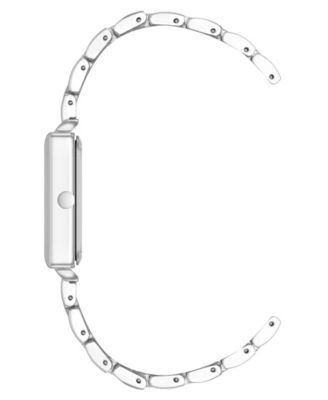 Women's Quartz Casual Silver-Tone Metal Alloy Watch, 23mm