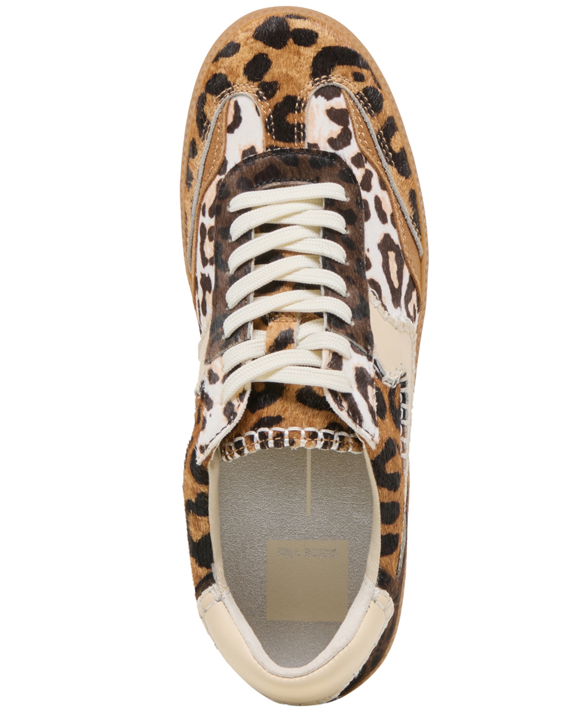 Dolce Vita Women's Notice Stitch Low-profile Lace-up Sneakers In Animal Print