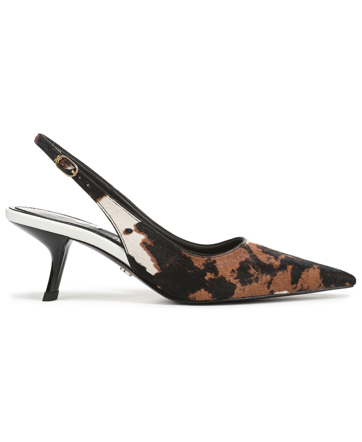 Sam Edelman Bianka Slingback Pointed Toe Pump In Brown