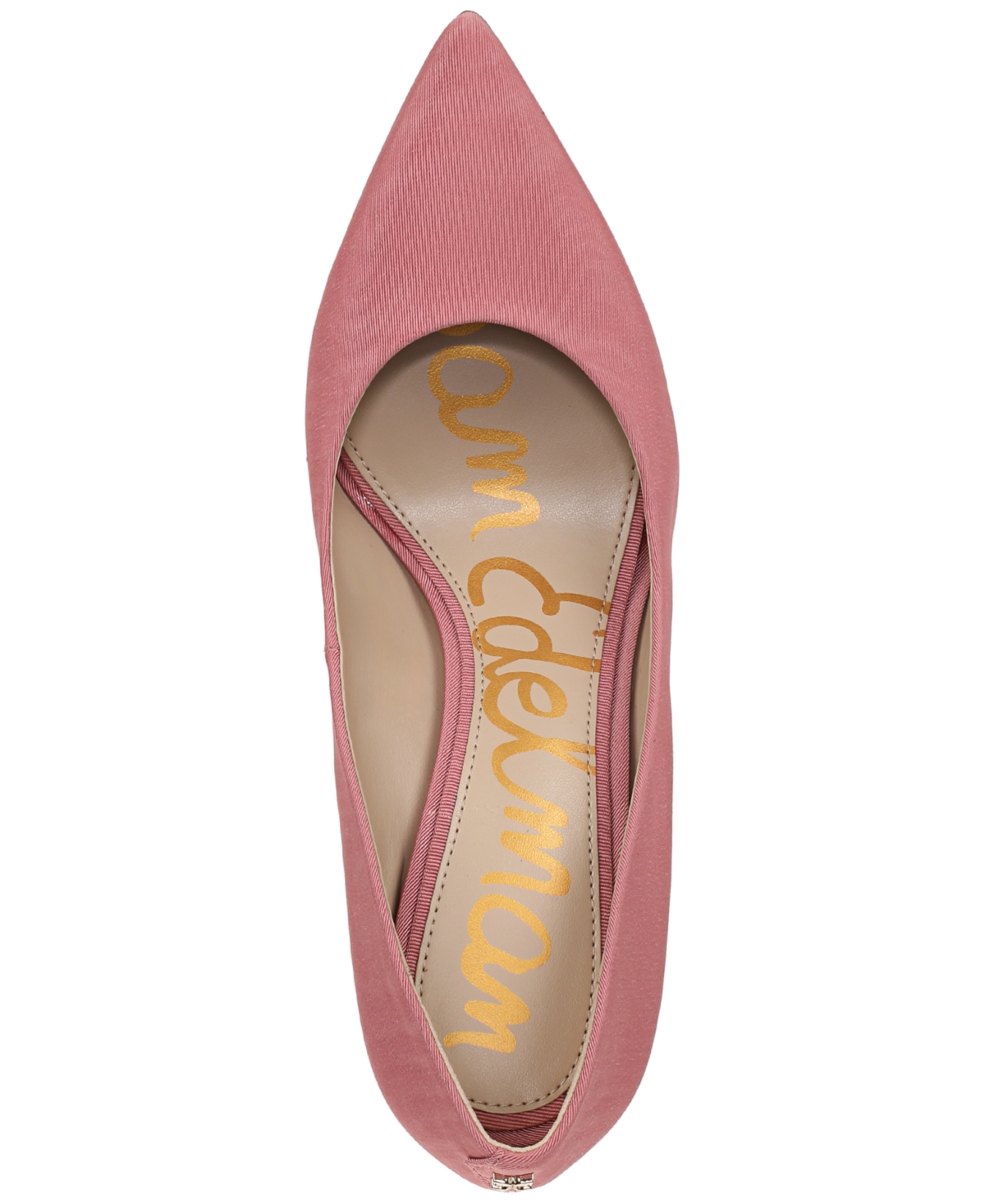 Sam Edelman Hazel Pointed Toe Pump Winter Rose Leather