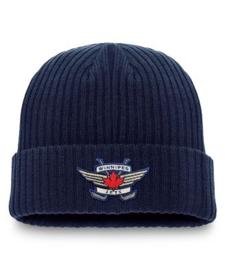 Fanatics - Men's Navy Winnipeg Jets Component Cuffed Knit Hat
