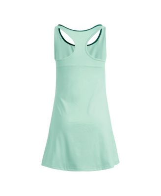 Women's Green Miami Hurricanes Spring Fling Active Racerback Skort Dress