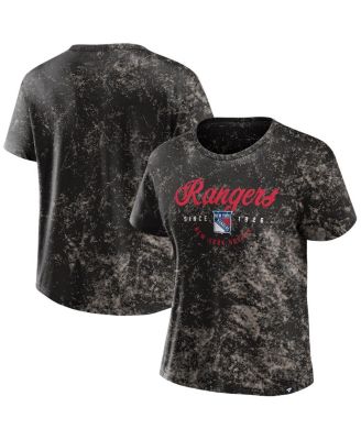Fanatics - Women's Black New York Rangers Breakaway T-Shirt