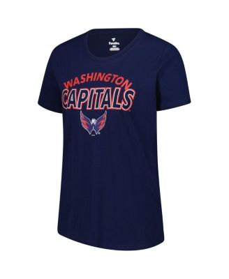 Women's Navy Washington Capitals Risk T-Shirt