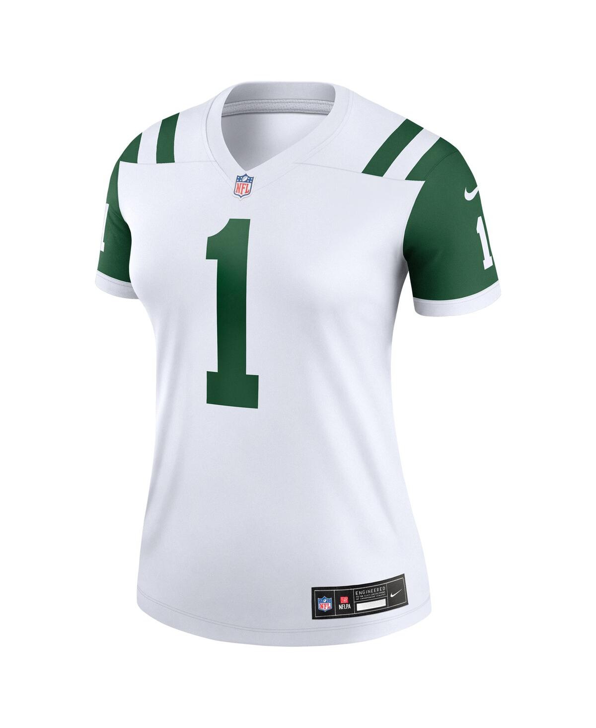 Nike Ahmad Sauce Gardner Classic Alternate White New York Jets Alternate Legend Player Performance T In White