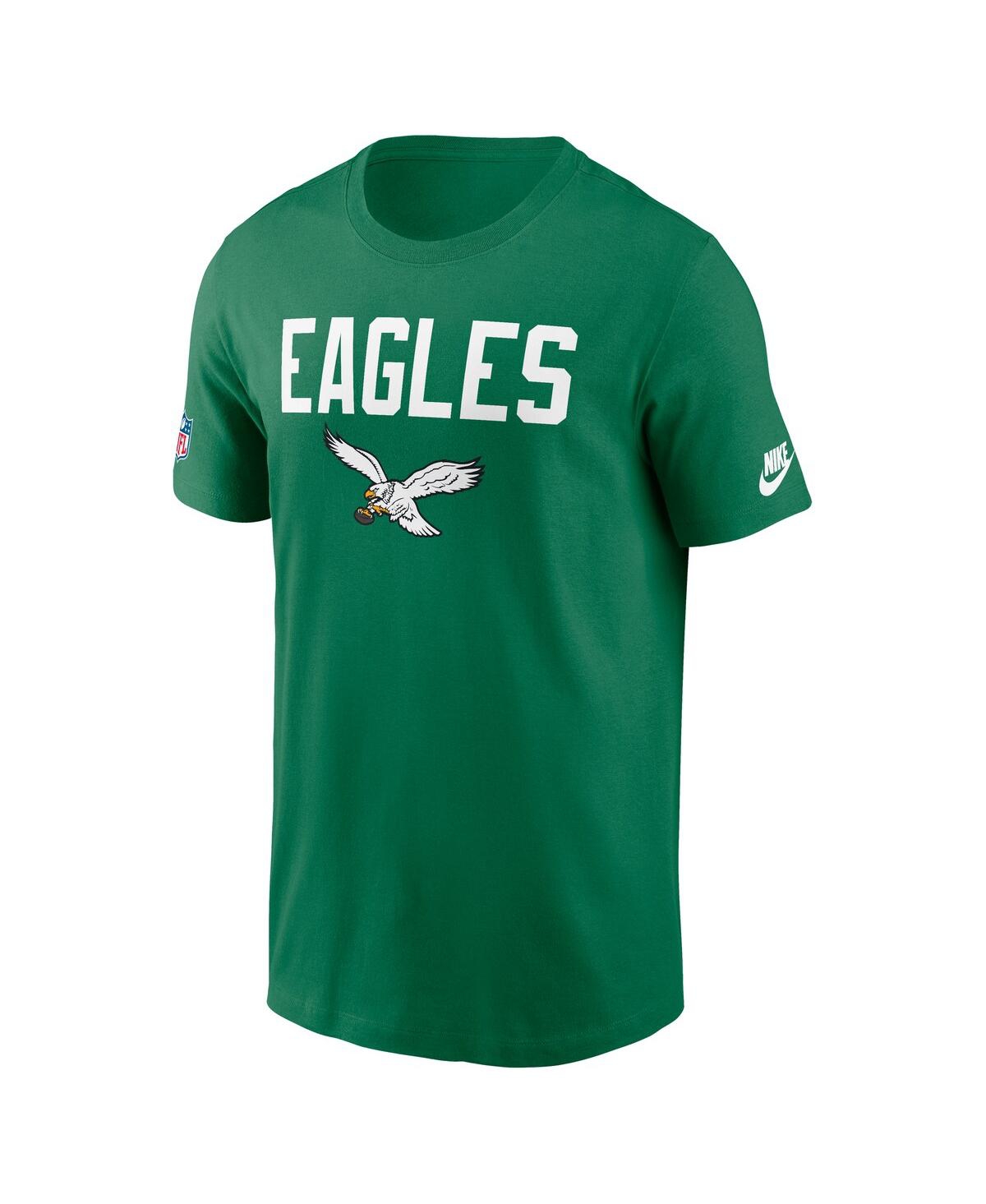 Nike Green Philadelphia Eagles Alt Pack Onside Conversion Performance T-shirt In Green
