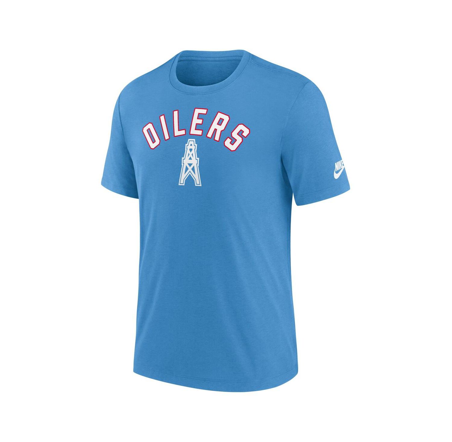 Men's Light Blue Tennessee Titans Favorable Timeline Tri-Blend T-Shirt