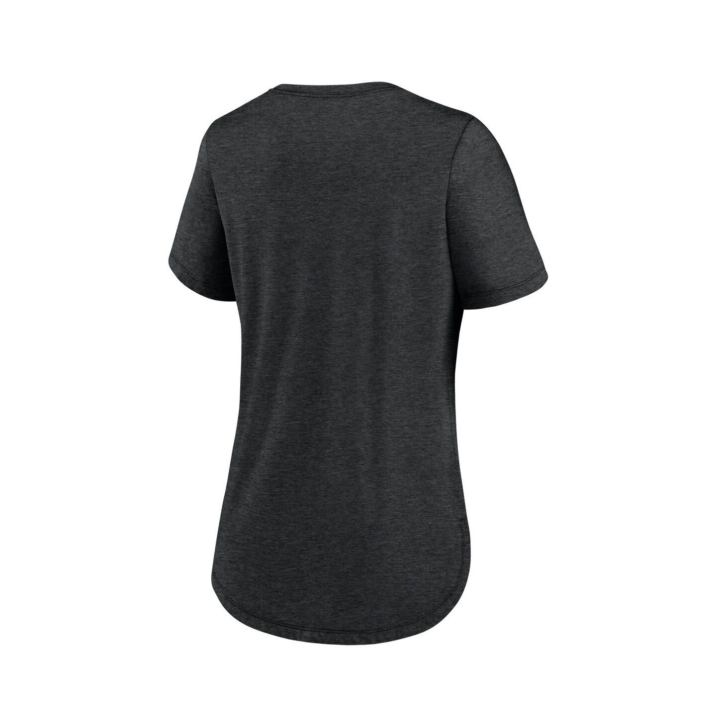 Женская футболка Nike Black Washington Commanders Script Tri-Blend — фото 3