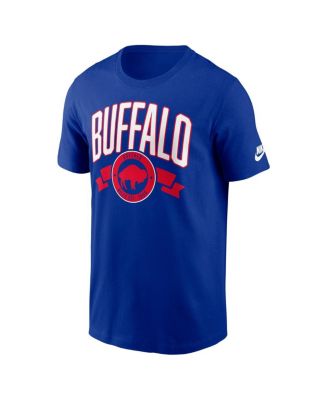 Men's Royal Buffalo Bills Rewind Front and Back Hit Essential T-Shirt