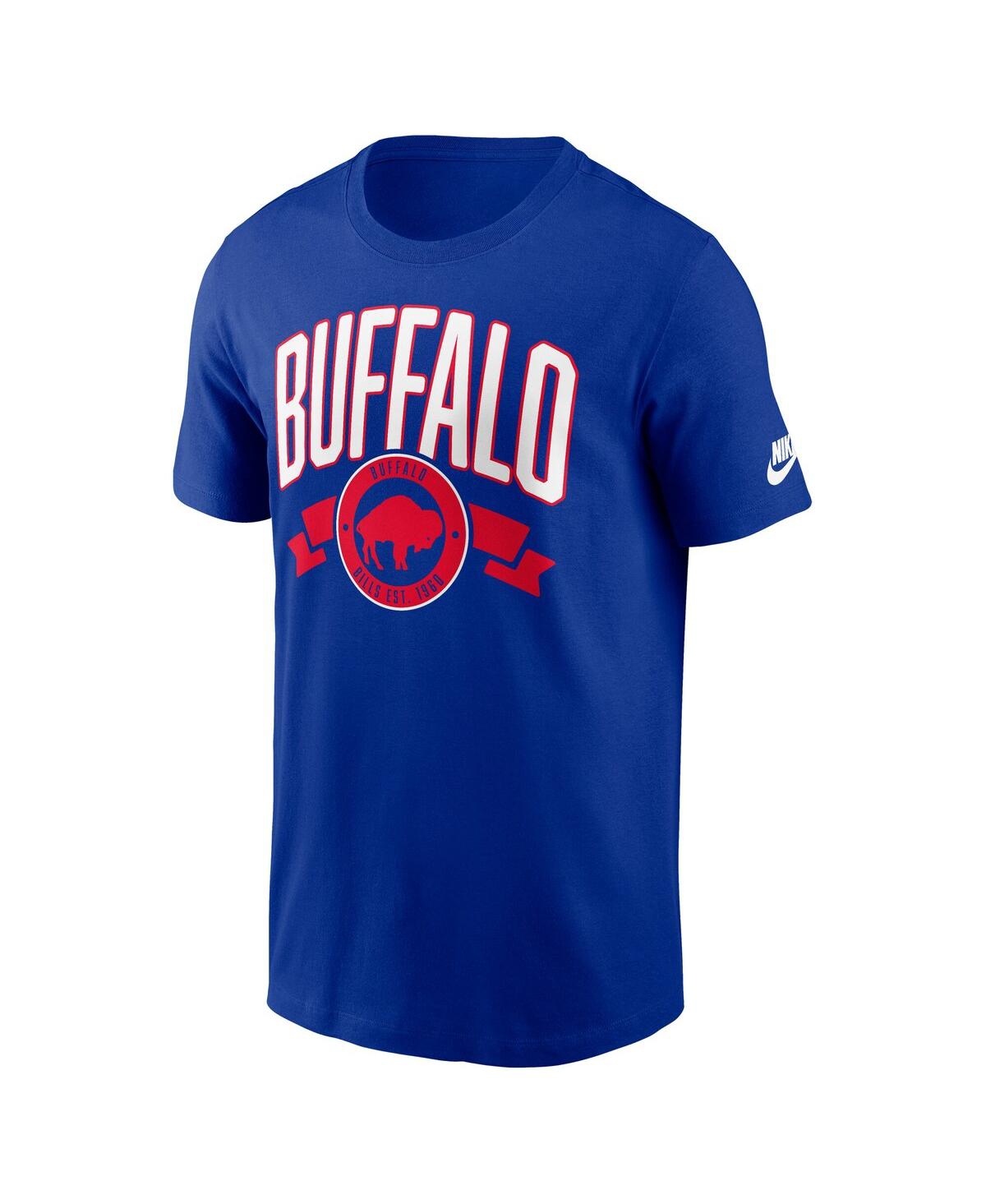 Nike Royal Buffalo Bills Rewind Front And Back Hit Essential T-shirt In Blue