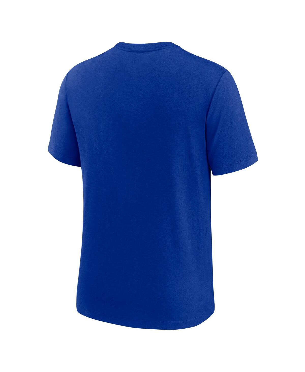 Nike Royal Seattle Seahawks Favorable Timeline Tri-blend T-shirt In Blue