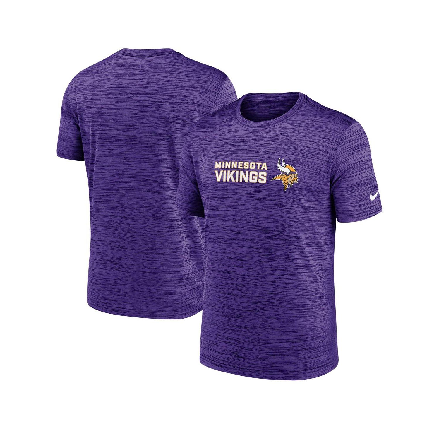 Men's Purple Minnesota Vikings Big & Tall Primetime Reverse Play Velocity Performance T-Shirt