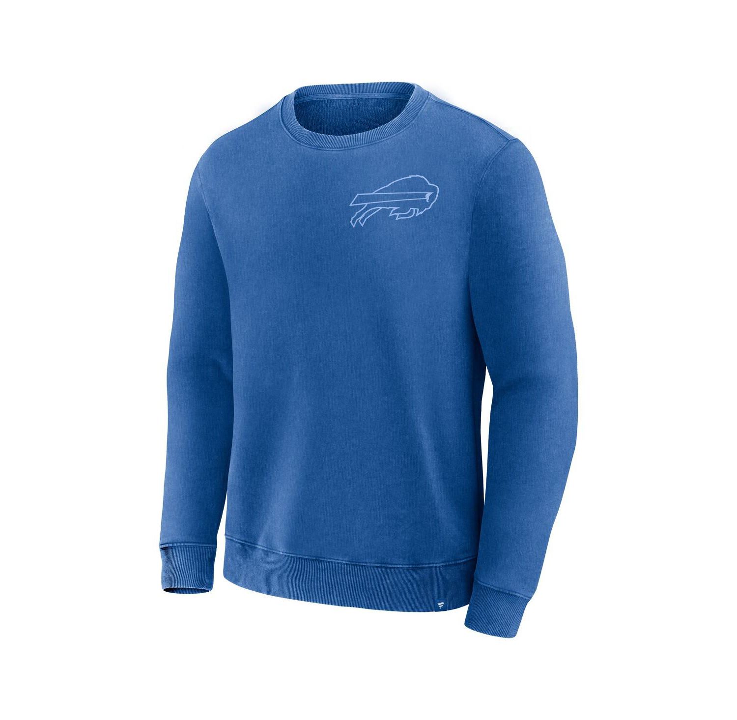 Men's Royal Buffalo Bills Deep Route Pullover Sweatshirt