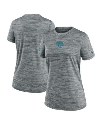 Nike - Women's Gray Jacksonville Jaguars Sideline Velocity Performance T-Shirt