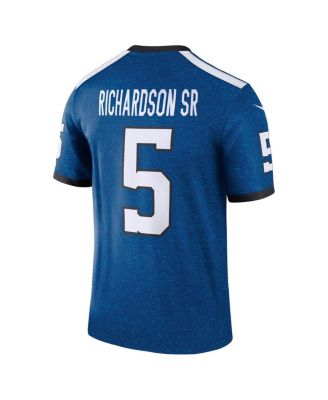Men's Anthony Richardson Sr. Royal Indianapolis Colts Legend Player Performance Jersey