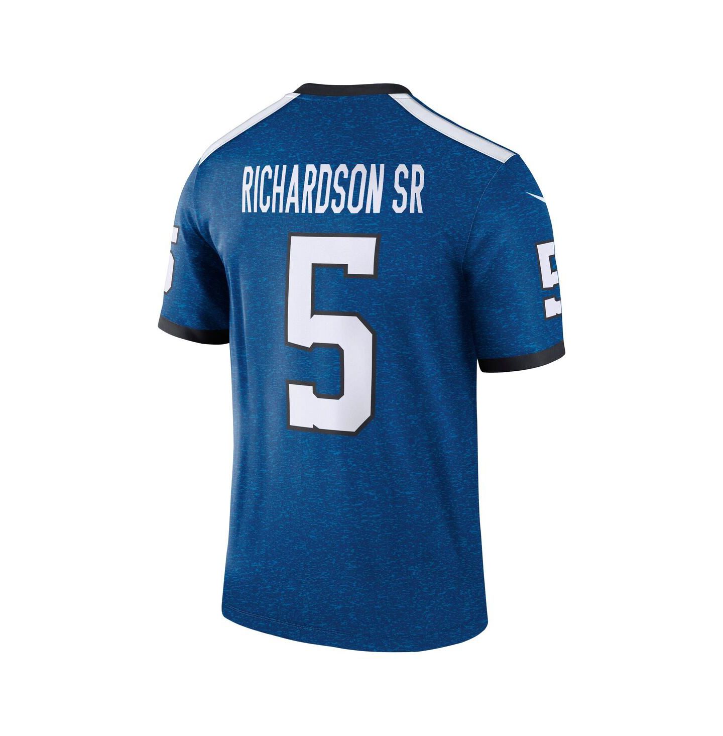 Мужское джерси Nike Men's Anthony Richardson Sr. Royal Indianapolis Colts Legend Player Performance Jersey — фото 2