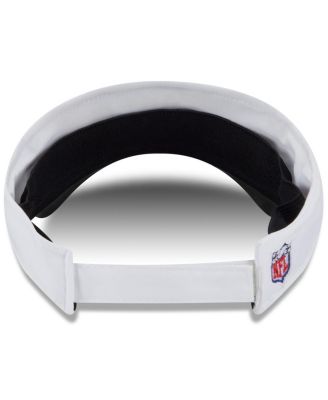 Men's White/Black Jacksonville Jaguars 2025 NFL Training Camp Adjustable Visor Hat