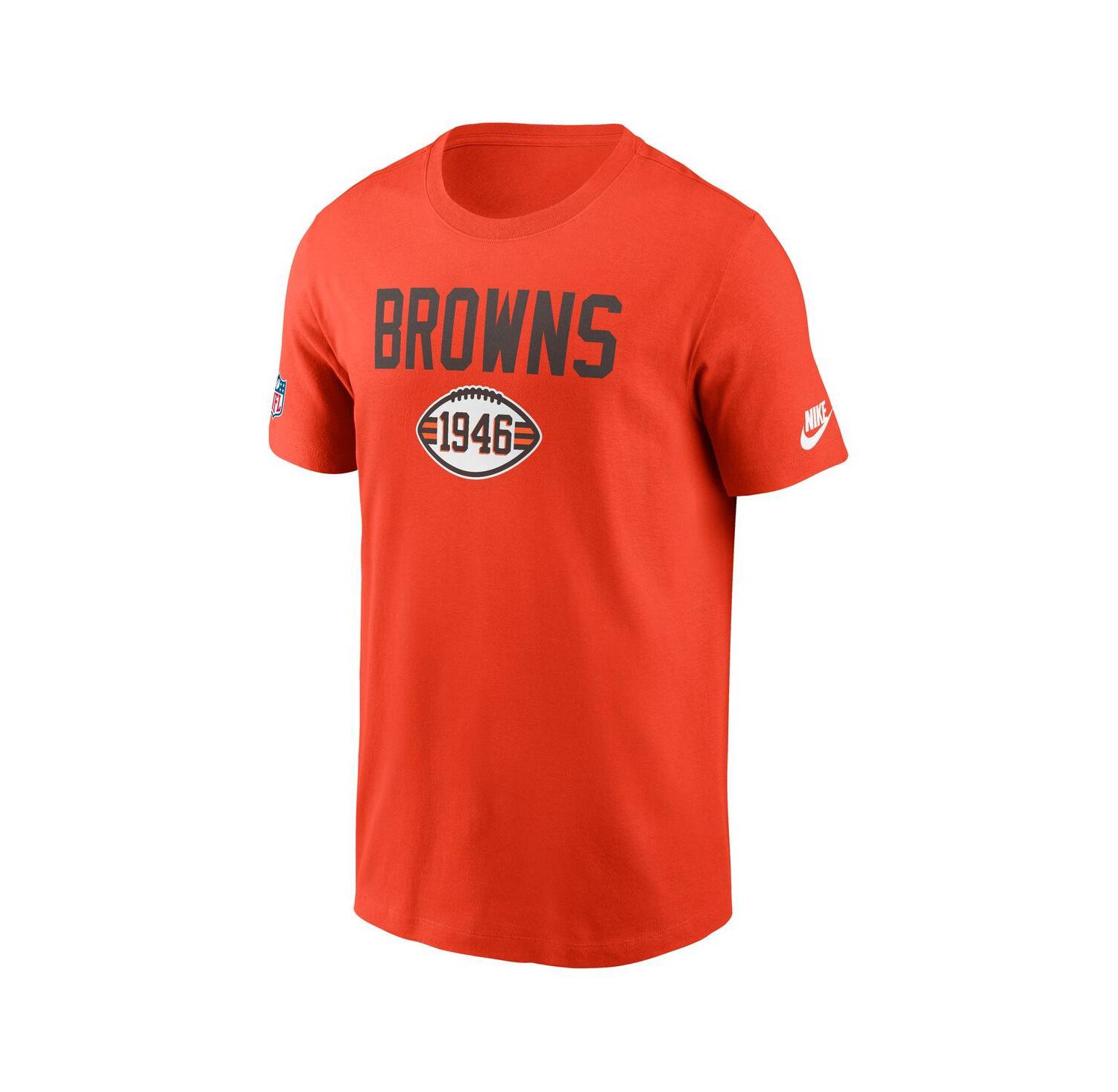 Men's Orange Cleveland Browns Alt Pack Onside Conversion Performance T-Shirt