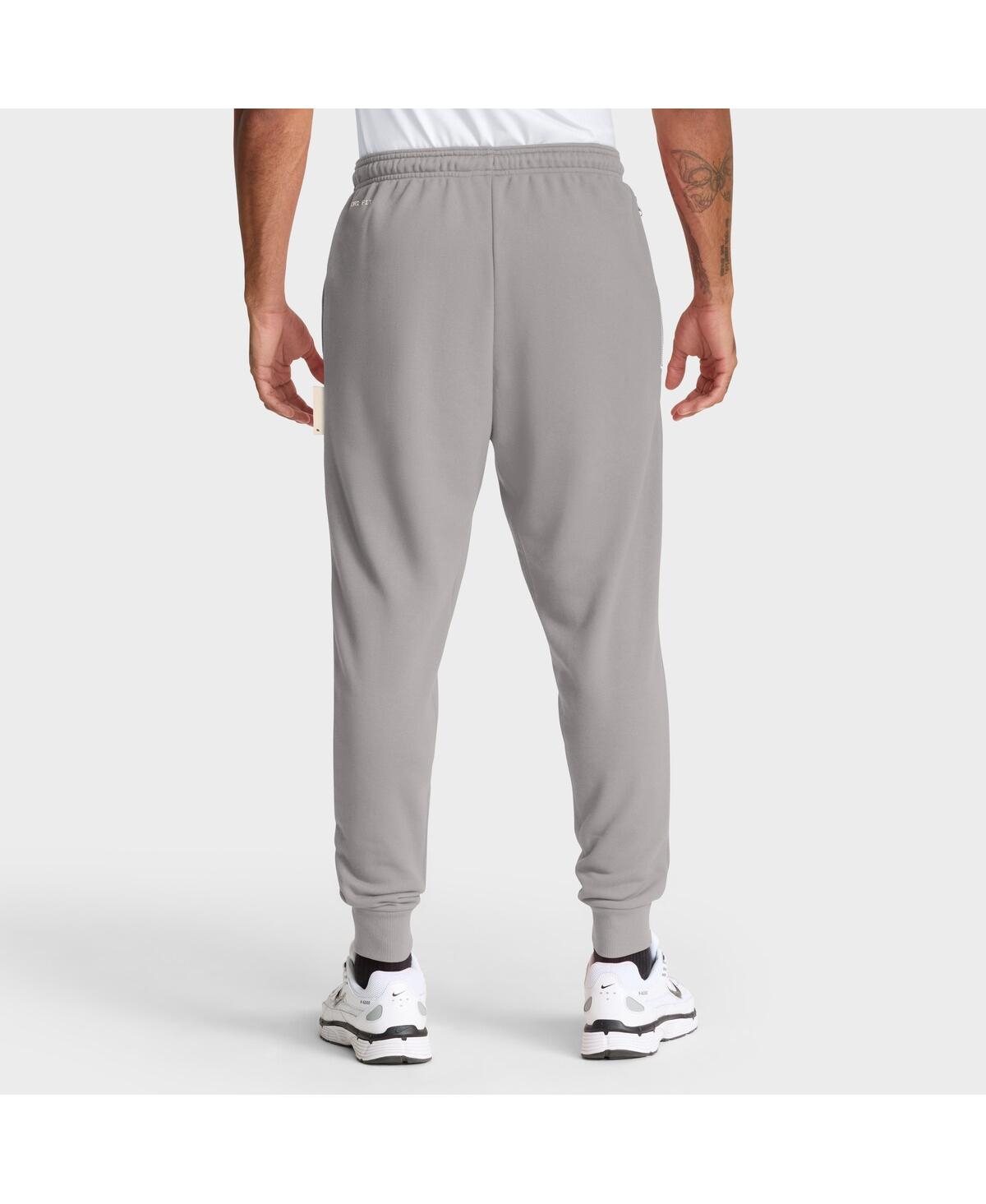 Nike Gray Miami Dolphins Sideline Standard Issue Ground Game Dri-fit Taper Pants In Gray
