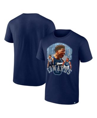 Fanatics - Men's Anthony Edwards Navy Minnesota Timberwolves Notorious 4.0 T-Shirt