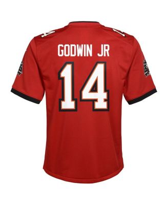Big Boys and Girls Chris Godwin Jr. Red Tampa Bay Buccaneers Game Jersey