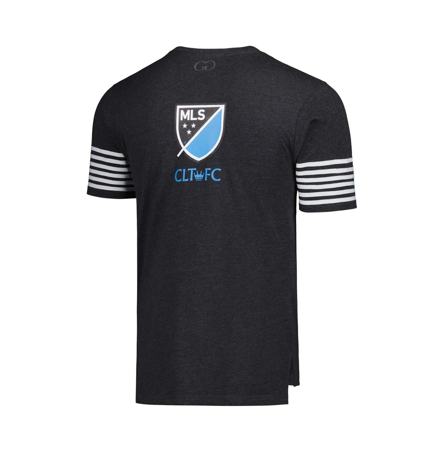 Мужская футболка Grungy Gentleman Charcoal Charlotte FC — фото 3