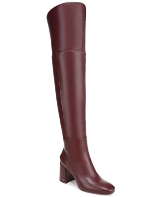 Women's Brigid Wide-Calf Over-the-Knee Block-Heel Boots