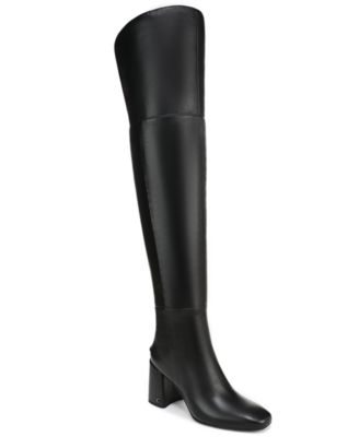 Women's Brigid Wide-Calf Over-the-Knee Block-Heel Boots