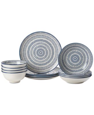 Vernazza 12 Pc. Dinnerware Set, Service for 4, Exclusively at Macy's